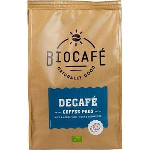Biocafe Coffee pads caffeinevrij bio 36st