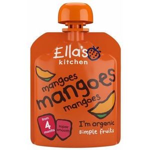 Ella's Kitchen Mango knijpzakje 4+ maanden bio 70g