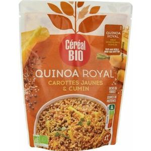 Cereal Bio Quinoa royal met gele wortelen & komijn bio 220g