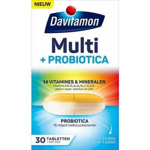 Davitamon Multi + probiotic 30tb