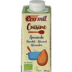 Ecomil Cuisine amandel bio 200ml