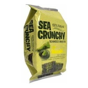 Sea Crunchy Nori zeewier snacks wasabi 10g