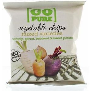 Go Pure Chips groente bio 40g