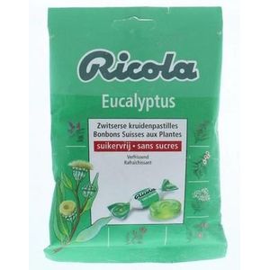 Ricola Eucalyptus suikervrij 75g