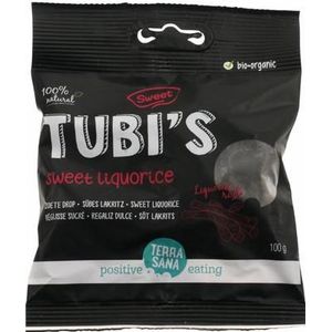 Terrasana Zoete drop tubi's bio 100g