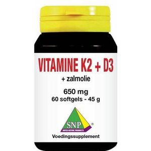 SNP Vitamine K2 D3 zalmolie 60ca