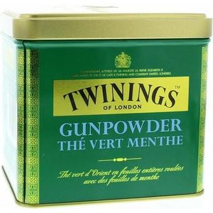 Twinings Gunpowder blik mint 200g