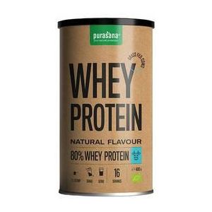 Purasana Whey proteine naturel bio 400g