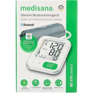 Medisana Bloeddrukmeter BU 570 connect bovenarm wit 1st