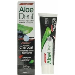 Aloe Dent Tandpasta charcoal 100ml