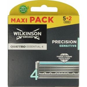 Wilkinson Quattro titanium sensitive mesjes 5+2 7st
