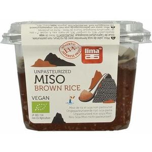 Lima Brown rice miso ongepasteuriseerd bio 300g