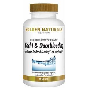Golden Naturals Vocht & doorbloeding 60vc