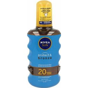 Nivea Sun protect & bronze olie spray SPF20 200ml