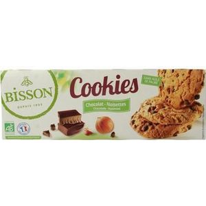 Bisson Choco hazelnoot cookies bio 175g