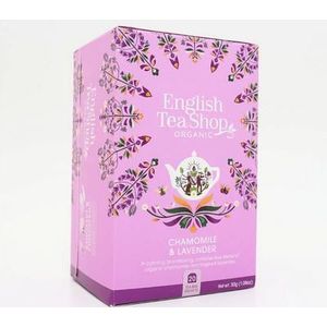 English Tea Shop Chamomile & lavender tea bio 20bui