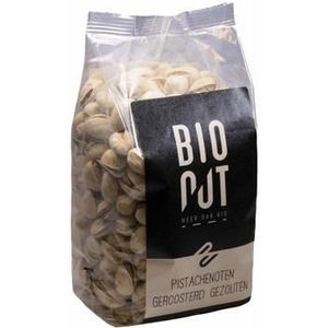 Bionut Pistachenoten geroosterd en gezouten bio 500g