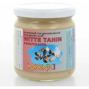 Monki Witte tahin zonder zout eko bio 330g