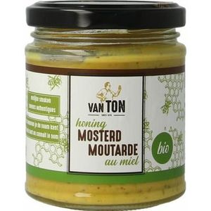 Van Ton Mosterd honing bio 170g