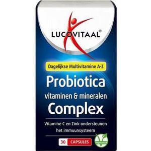 Lucovitaal Probiotica vitamine & mineralen complex 30ca