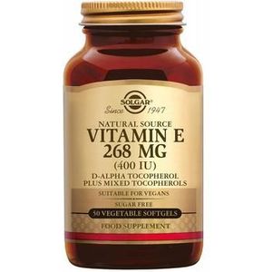 Solgar Vitamin E 268 mg/400 IU Vegan 50