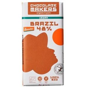 Chocolatemakers Brazil 48% vegan demeter bio 80g