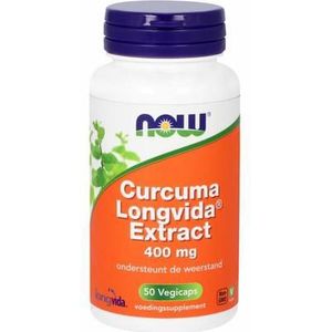 NOW Curcuma longvida extract 50vc