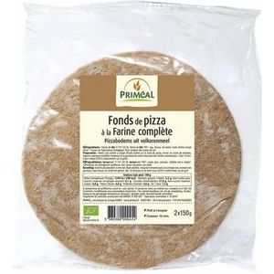 Primeal Pizza basis 150 gram bio 2x150g