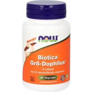 NOW Biotica Gr8-dophilus vh probiotica 60vc