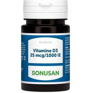 Bonusan Vitamine D3 25mcg 90sft