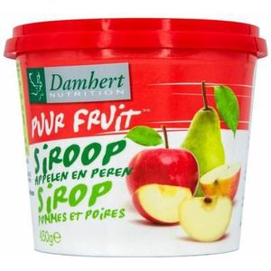 Damhert Puur fruit siroop appelen en peren 450g
