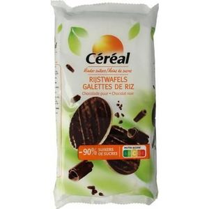 Cereal Rijstwafels pure chocolade 130g