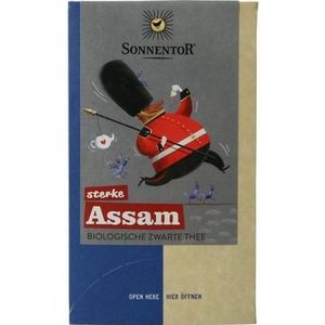 Sonnentor Assam English zwarte thee bio 18st