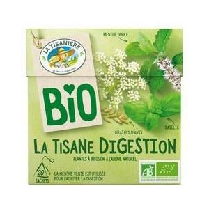 La Tisaniere Spijsvertering infusie bio 20st