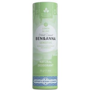 Ben & Anna Deodorant lemon & lime sensitive 60g