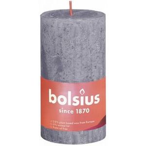 Bolsius Rustiekkaars shine 130/68 frosted lavender 1st
