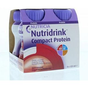 Nutridrink Compact protein rode vruchten 125 gram 4x125g