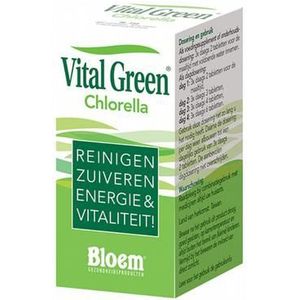 Bloem Chlorella vital green 1000tb