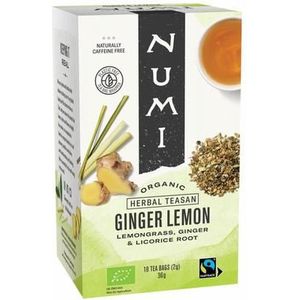 Numi Green tea ginger lemon bio 18bui
