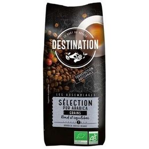 Destination Koffie selection Arabica bonen bio 500g