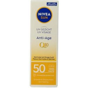 Nivea Sun face anti age Q10 SPF50 50ml