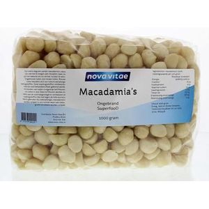 Nova Vitae Macadamia ongebrand raw 1000g