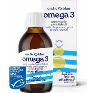 Arctic Blue Omega 3 pure visolie met vitamine D 150ml