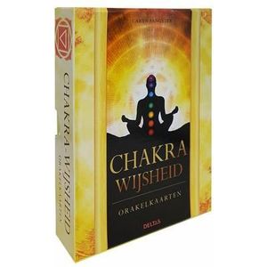 Deltas Chakra wijsheid boek en orakelkaarten 1set