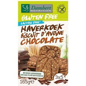 Damhert Haverkoekjes chocolade glutenvrij 165g