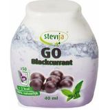 Stevija Stevia limonadesiroop go blackcurrant 40ml