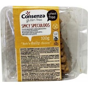 Consenza Spicy speculoos speculaasjes 100g
