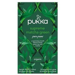 Pukka Supreme matcha green tea bio 20st