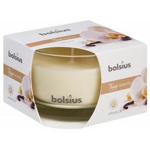 Bolsius True Scents geurglas 63/90 vanille 1st