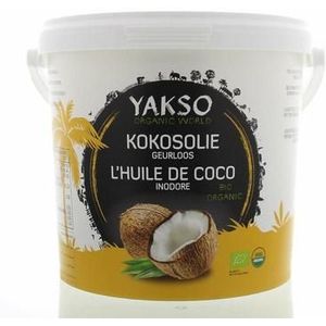 Yakso Kokosolie geurloos bio 2500ml